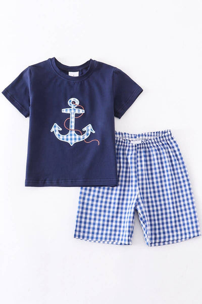 Anchor Boy Shorts Set