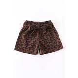 Leopard Paperbag Shorts